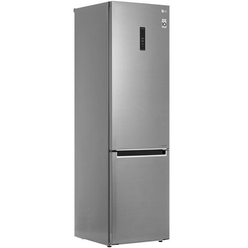 Холодильник с морозильником   LG GA-B509MLSL серый