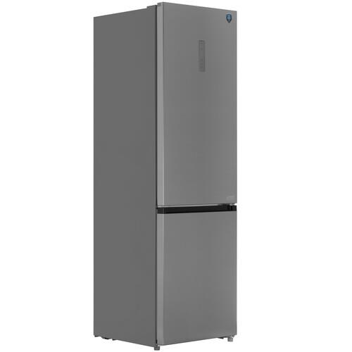 Холодильник с морозильником   Midea MDRB522MGE46OD серебристый