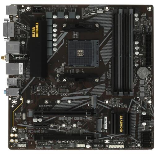 Материнская плата GIGABYTE B550M DS3H AC
