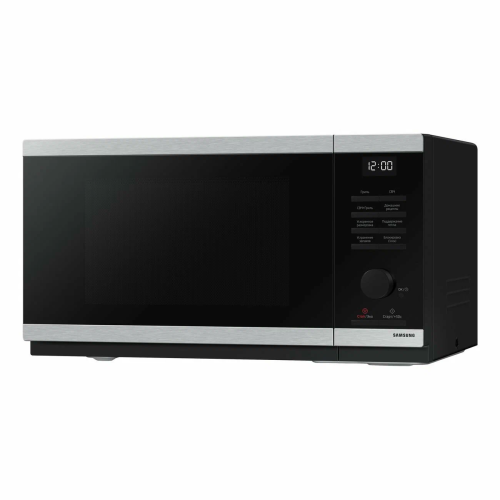Микроволновая печь Samsung MG23DG4524ATBW нерж/черный