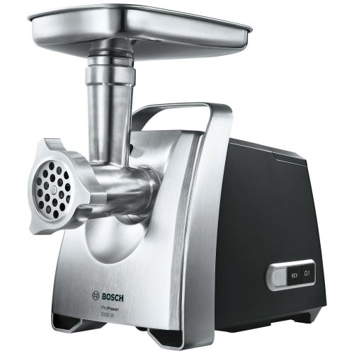 Мясорубка Bosch MFW68640 серебристый/черный