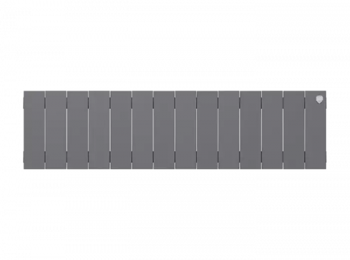 Биметаллический радиатор отопления  Royal Thermo Pianoforte 200 14 Секций Silver Satin
