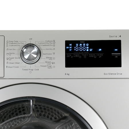 Сушильная машина Bosch WTN86202ME серый