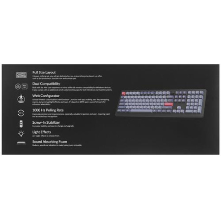 Клавиатура  проводная + беспроводная Keychron V6 Max