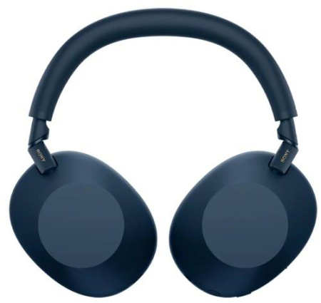 Беспроводные/проводные наушники Sony WH-1000XM6 синий