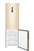 Холодильник с морозильником   Haier C4F640CGGU1 золотистый