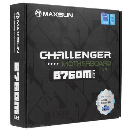 Материнская плата MAXSUN Challenger B760M D5