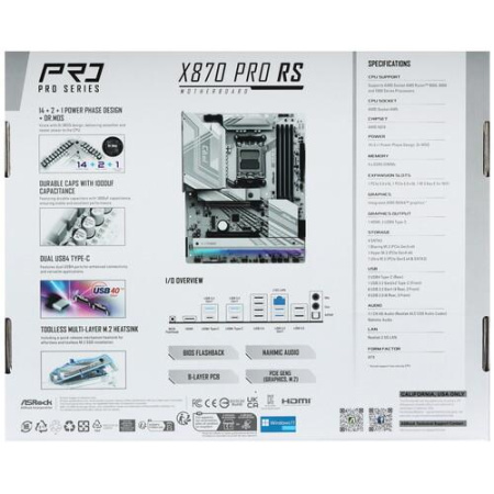 Материнская плата ASRock X870 Pro RS