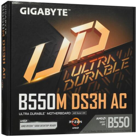 Материнская плата GIGABYTE B550M DS3H AC
